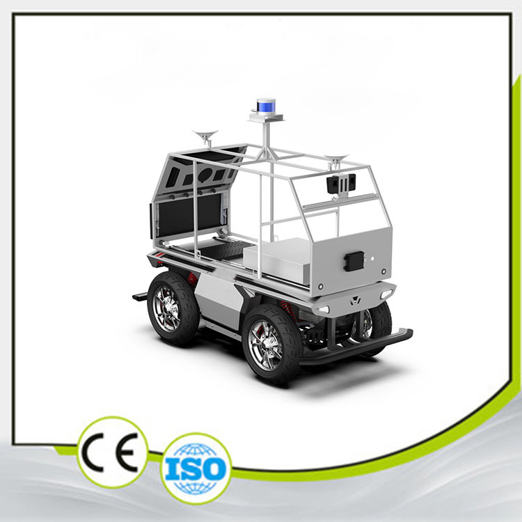 UGV Outdoor Off Road 4 Wheel Drive Robot Chassis 48V Servo Motor Drive