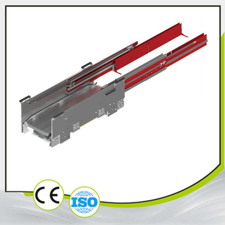Alloy Steel Electric Pallet Fork Box Type Single Cargo Telescopic Forks Customized