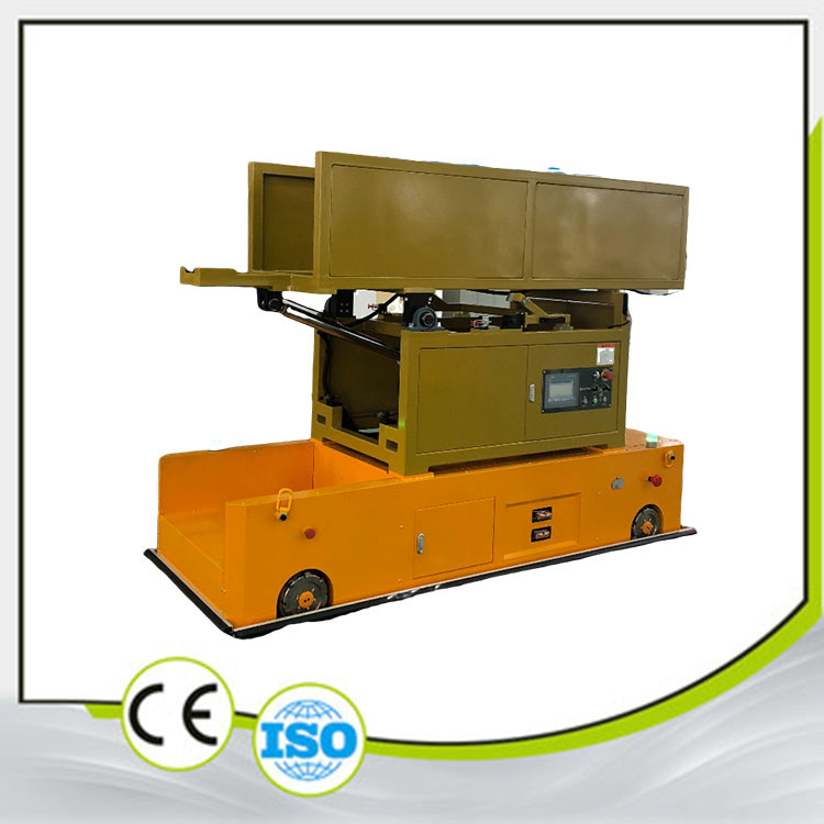 Lifting Platform Mecanum Wheel Omnidirectional AGV Automated Guided Vehicle Load 1000kg High-Precision Movement