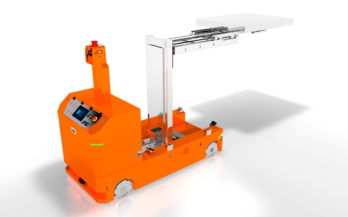 80kg Load Intelligent Guided Vehicle For Long Distance Forklift Panel Docking And Transportation