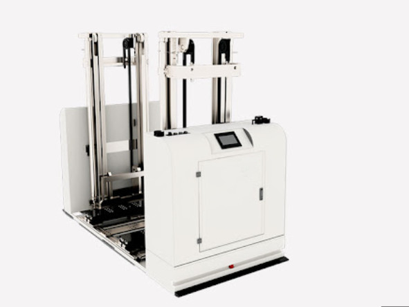 PLC AGV Automated Guided Vehicle Dual-Wheel Drive Side Docking Telescopic Lifting Platform Load 300Kg