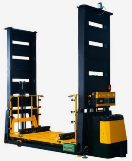 PLC AGV Automated Guided Vehicle Dual-Wheel Drive Side Docking Telescopic Lifting Platform Load 300Kg