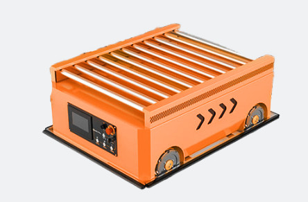 Mecanum Wheel AGV Automatic Guided Vehicle Lifts Power Roller Docking Conveyor Carries 1T-2T Omnidirectional