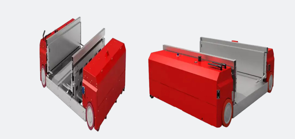 Three Dimensional Warehouse Shuttle Telescopic Clip Type Pickup And Delivery Load 50KG