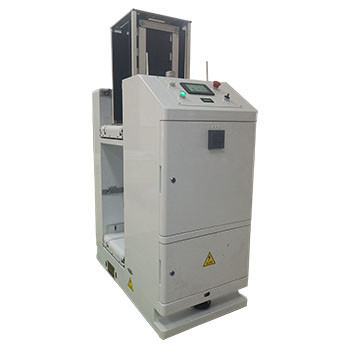 AGV Kendaraan Panduan Otomatis Omnidirectional Double-Conveying SMT Jenis AGV Beban 50KG Untuk bahan SMT