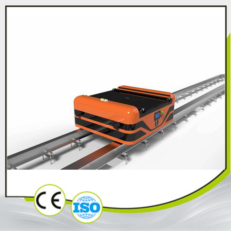 Warehouse Four Way Shuttle Track RGV Two Way Travel Customized Load Size