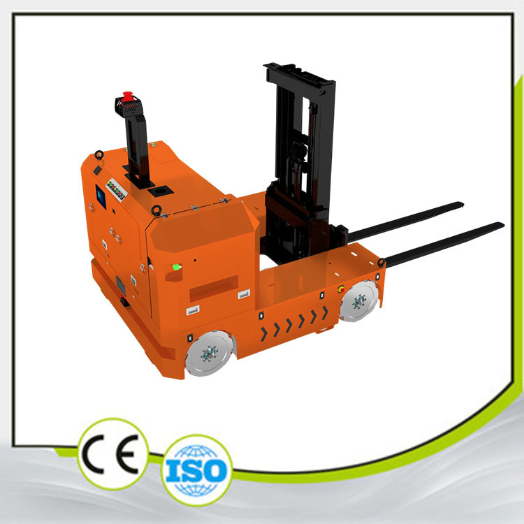 High Precision Reach Forklift AGV Material Handling Load 1500KG Fork Height 1.6m