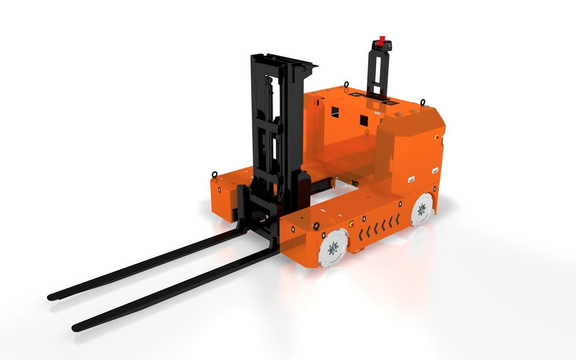 High Precision Reach Forklift AGV Material Handling Load 1500KG Fork Height 1.6m