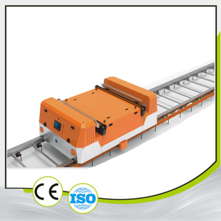 Warehouse Four Way Shuttle Track RGV Two Way Travel Customized Load Size
